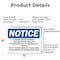 Signmission Entering Private Property Stay Below High OSHA Notice Sign, Aluminum, 14in W x 10in L, 2PK OS-2PACK-NS-A-1014-L-12089 - alternate 6